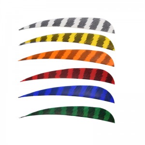 NIKA Tir à l\'arc 172104 4inch Streamline Strip Turquie Plume de Turquie pour le tir à l\'arc en carbone/aluminum arrow Tir de tir
