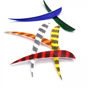 NIKA Tir à l\'arc 172104 4inch Streamline Strip Turquie Plume de Turquie pour le tir à l\'arc en carbone/aluminum arrow Tir de tir