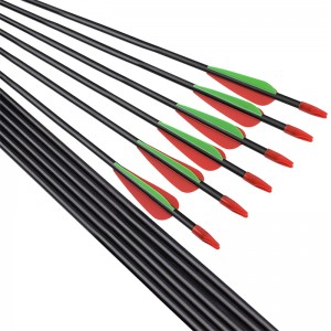 Elong extérieur 114478 id5mm 28inch fibre de verre arrow Streamline VANAGE TPU pour le tir à l\'arc en suotage