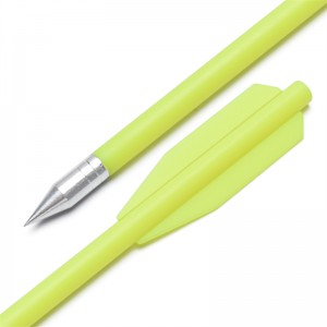 Elong Extérieur 110298 6.5inch Boulons d\'arbalète en plastique Point d\'acier pour arbalète de pistolet