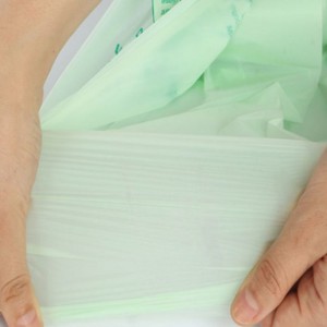 Sac à provisions entièrement dégradable, sac de sac à dos respectueux de l\'environnement PBAT