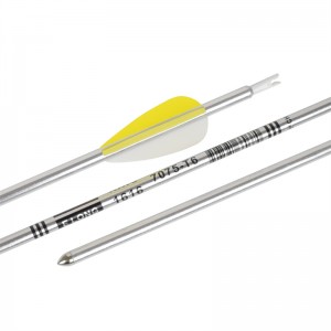 Elong extérieur 114207 30inch SP970 aluminium arrow Argent Couleur de tir à l\'arc extérieur