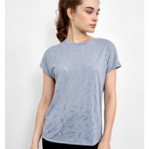 T-shirt de jersey de sport d\'une silhouette droite