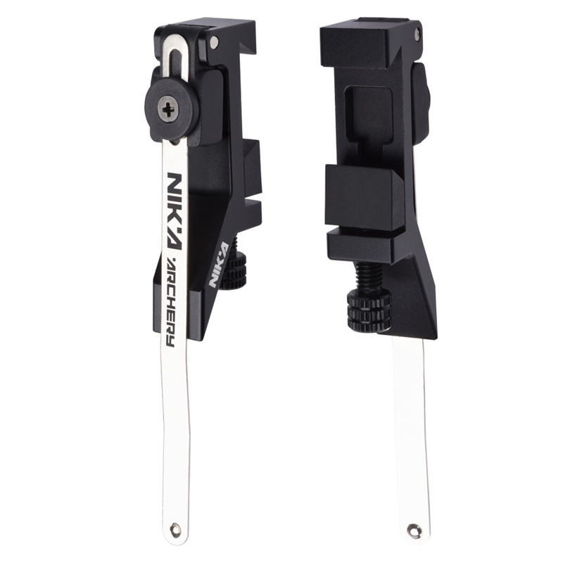 NIKA Tir à l'arc 26CK01-BK arrow Extended Clicker pour la récupération de tir à l'arc