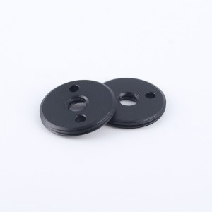 Pièces de couverture à vis en acier inoxydable personnalisée Prix pas cher Prix Pom STANDOFT STREPER OEM Couvercle de vis à filetage en plastiquenoir