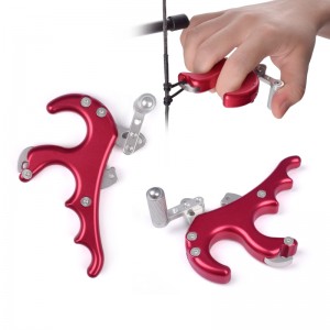 NIKA Tir à l\'arc 42RA04-RD Puce Débutant Aides Alliage d\'aluminium Archis de tir à la chasse à l\'arc pour l\'arc pour l\'arc composé