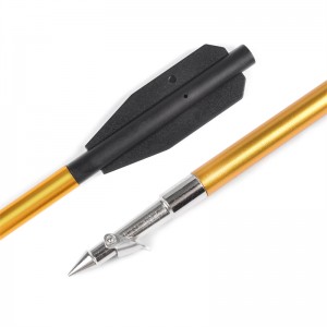 Elong Extérieur 110357-01 6.8inch Point d\'acier de pêche en aluminium de pêche en aluminium pour arbalète