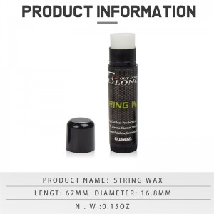 Elong Extérieur 28002 Bow String Cordes de cire Protection Tir à l\'arc étanche Cire de la cire Réduire le frottement et prévenir l\'effondrement