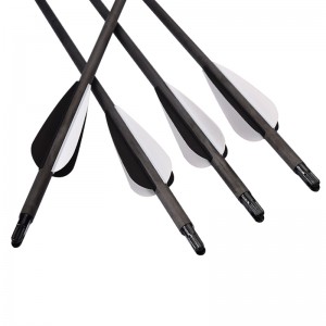 Elong Outdoor 110015-TAC ID7.62mm Fibre de carbone Arrow Pratique de tir de tir à l\'arc