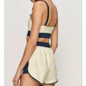 Encolure ronde Collage sportif élastique