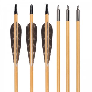 Elong extérieur 117025-01 od8mm 32inch arrow arrow arrow Tir à l\'arc traditionnel