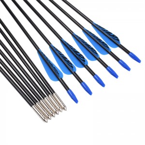 Elong extérieur 110099 ID5mm 28inch fibre de verre arrow TIGER TIGER TIGER Tir à tir à l\'arc utilisant