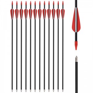 Elong extérieur 110130 id5mm 30inch fibre de verre arbre arrow Tir à l\'arc tirage en plein air