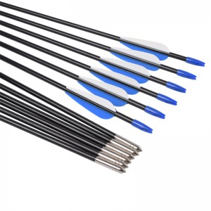 Elong extérieur 110083 26inch ID5mm Fibre de verre arbre arbre arrow Tir à l\'arc de tir à l\'arc