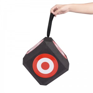 Elong Outdoor 410033 23 * 23 cm Cible d\'arc Eva largement utilisé dans la prise de vue et la pratique de la cible de tir à l\'arc