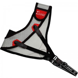 Elong Outdoor 443000 Guard à la poitrine Nylon Maille Construction Tir à l\'arc Tirage de tir à la poitrine