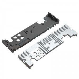 Placage en aluminium profilé