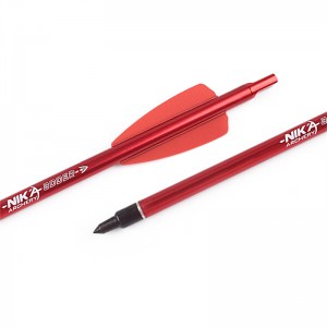 NIKA Tir à l\'arc 113173-02 7.5inch Boulon d\'arbalète d\'aluminium pour Cobra Adder/R9/RX TRANSBOW CHANCHANT