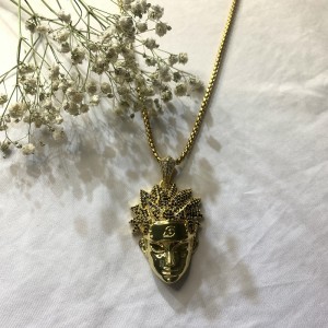 Trend Design Haute Qualité Zircon Chaîne Chaîne Collier Pendentifs Collier de mode Personnages de dessin animé Pendentifs