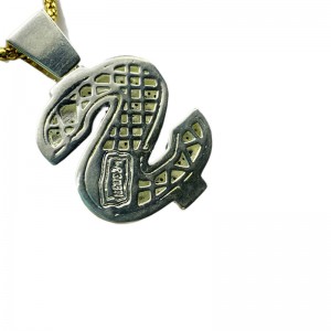 Pendentif symbole du dollar de Green S Hip-Hop Green S
