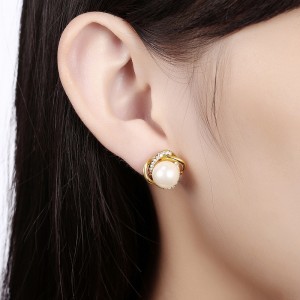 La version coréenne des boucles d\'oreilles de tempérament simples