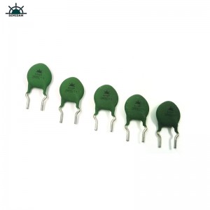 Elément de thermistané de qualité supérieure en silicone vert HNP2R5D11 Puissance NTC Thermistance pour tous les métaux