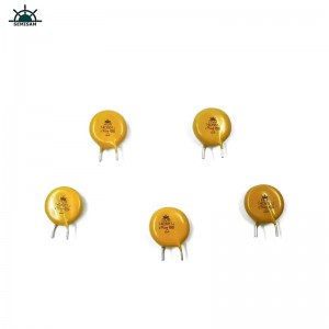 ODM Basse prix Bon service, jaune High Surge MOV 14mm HVR14D681K Varisteur d\'oxyde de zinc pour lampes à LED