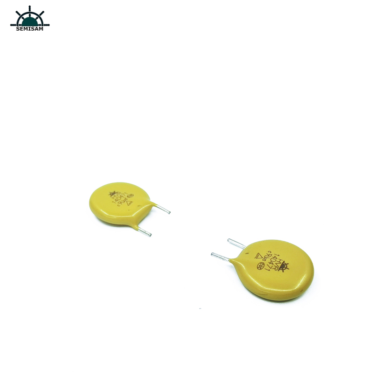 Fabricant Chine existait des produits, coupe jaune Court Kink MOV RESISTOR14MM 14D471 470V Varistor MOV