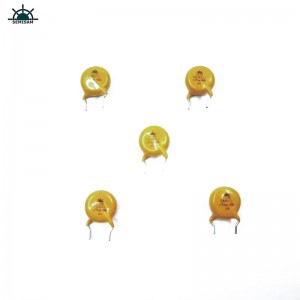 Chine Composants électroniques passives ODM, Varisteur d\'oxyde de zinc MOV de 10 mm de HVR10D621K