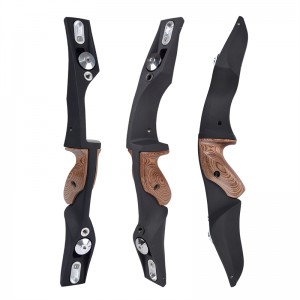 NIKA Tir à l\'arc 220019 17inches ILF HR RISERS Poignée pour la récupération Équipement de l\'arc de chasse Sports de plein air