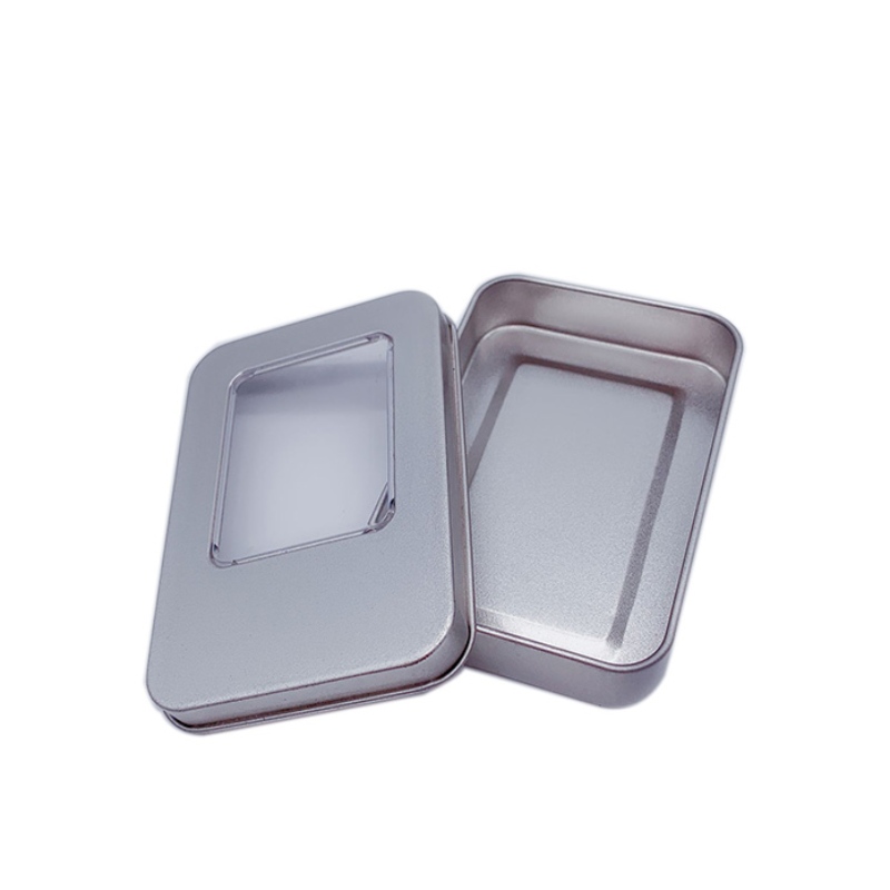 Produits chauds Boîte d'étain USB Personnalisable Logo Fournisseurs Boîte de cadeau en métal Fabricant Fabricant (101mm * 70mm * 20mm)