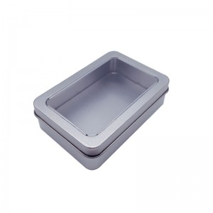 Fournisseurs en gros vente chaude Boîtes d\'étain Boîtes d\'emballage USB Logo imprimé personnalisable (107mm * 70mm * 30mm)