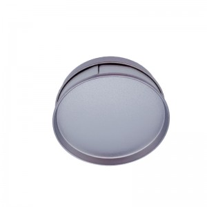 Fabricants TIN CANS PERSONNALISÉS, U DISQUE BOX/BOÎTE DE NOËL TIN/Emballage de la boîte de fer de pêche (diamètre: 75mm)