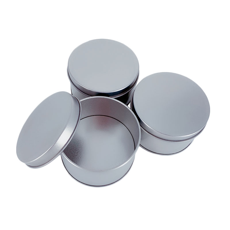 qualité alimentaire boîtes métalliques de bonbons en fer blanc boîte en fer blanc ronde 75 * 40MM