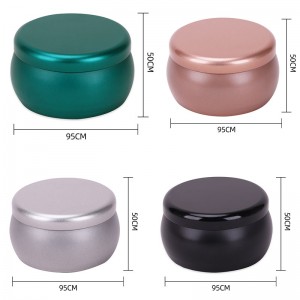 Bougie de bougie blacknoire maternelle respectueuse de l\'environnement avec lid95 * 50mm