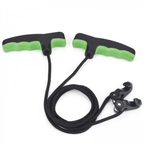 NIKA Tir à l\'arc 454012 Poignée d\'arborescences à double poignée de la corde pour le tir à l\'arc de tir à base d\'arcs d\'arborescences Cocker Cocker Cocking String Outil