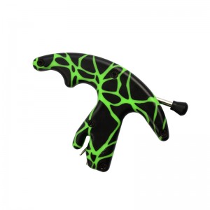 Elong Extérieur 42RA01-GNS Green Camo Thumb Suivant Aidez l\'aide à l\'arc de tir à l\'arc utilisant l\'aide