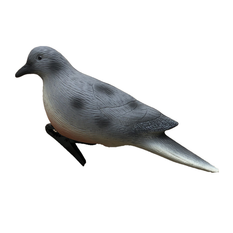 Simulation 3D Turtledove en plastique Dove Hunting Oiseaux Chasse en plein air Découvre Decoy Jardin Décoration Ornements