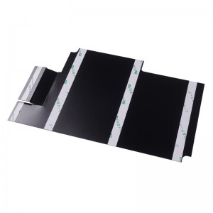 Tôle d\'isolation de PC ignifuge ignifuge et résistant à l\'usure Noir 0.43mm Joint isolant Pièces auto-pliantes Feuille de mylar isolant facile à plier