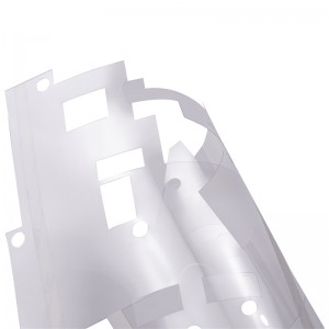 Fourniture de feuille isolante transparente de PC, de la feuille ignifuge et d\'isolation facile à former, joint isolant électrique