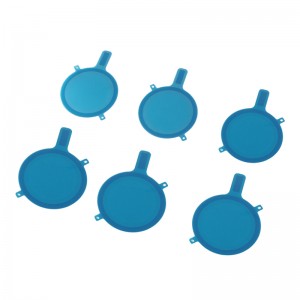 BOPU Fournitures Film de protection Film de protection PVC Film de protecteur Former le film de protection de coussin de siège de téléphone mobile bleu