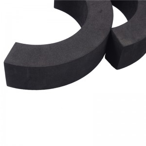 Matière hétérosexuelle d\'EVA absorbant les chocs de la flamme Noir Dongguan Mousse Eva Hétérosexuel Moulin