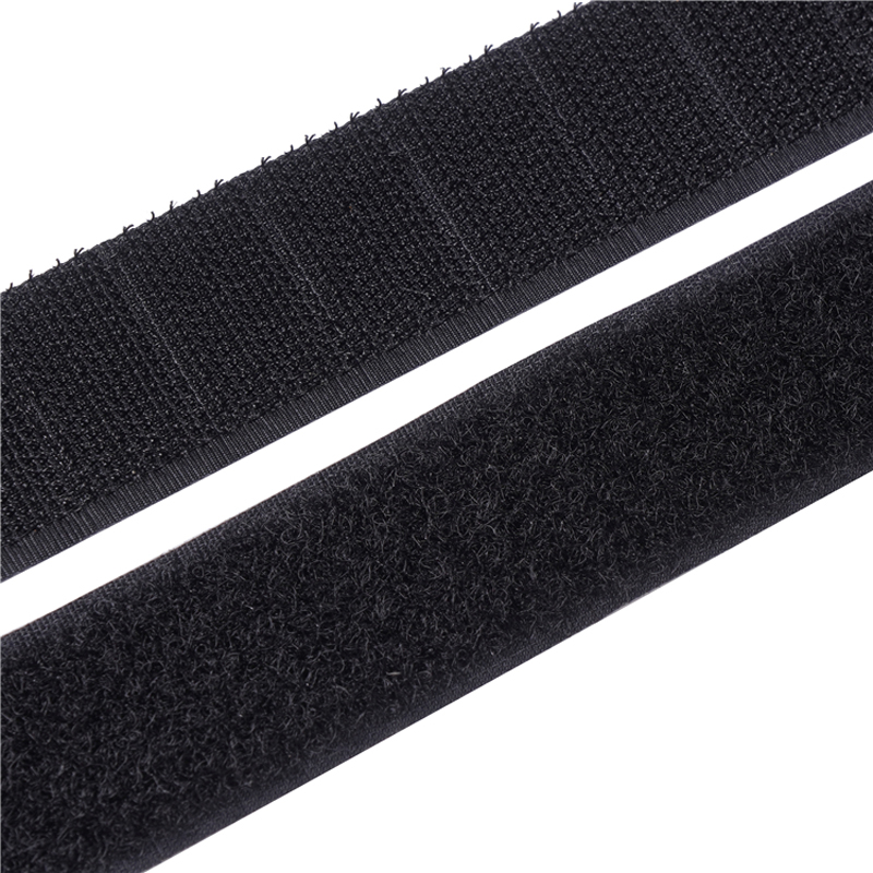 Velcro industriel Velcro, crochetnoir et cheveux de cheveux, autocollants mère et mère, dos à dos velcro peuvent être fournis en grande quantité