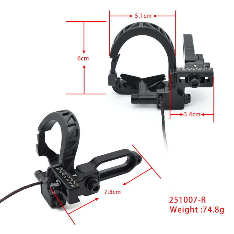 Elong Outdoor 251007-R Tir à l'arc arrow Rest pour Tir à l'arc Tarif Target et chasse