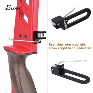 ELONG OUTOOL 250007-01 RH ALUMUMINIUM FLÈCHE RESTER EQUIPEMENT DE RÉCURRE POUR RÉCURRE TIVATION DE LA TARIBLE D\'ARCTION DE RECURVE