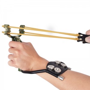 Elong Extérieur 3100G7-CA Professionnel Slingshot Sling Sling Sling String avec Catapulte à haute vitesse pour adulte et enfants