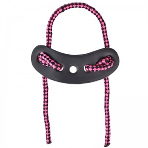 Elong extérieur 470019 poignet sling rose couleur cuir métal gromate arc composé fusil d\'arc utilisant