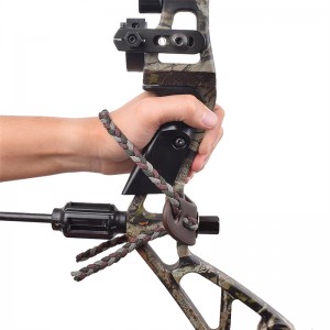 Elong extérieur 470011 poignet en cuir métal grateau gris gris pour le tir à la tierie