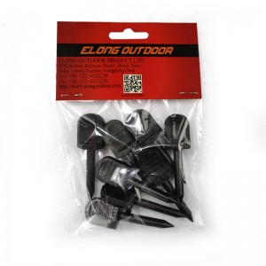 Elong Outdoor 422001 Tir à l\'arc plastique Cible Pin de papier Pin de visage pour équipement de tir à l\'arc