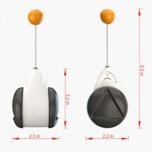 2021 Nouveau Chat Jouet Chaser Balanced Cat Chasing Jouet Jouet Swing Kitten Interactive